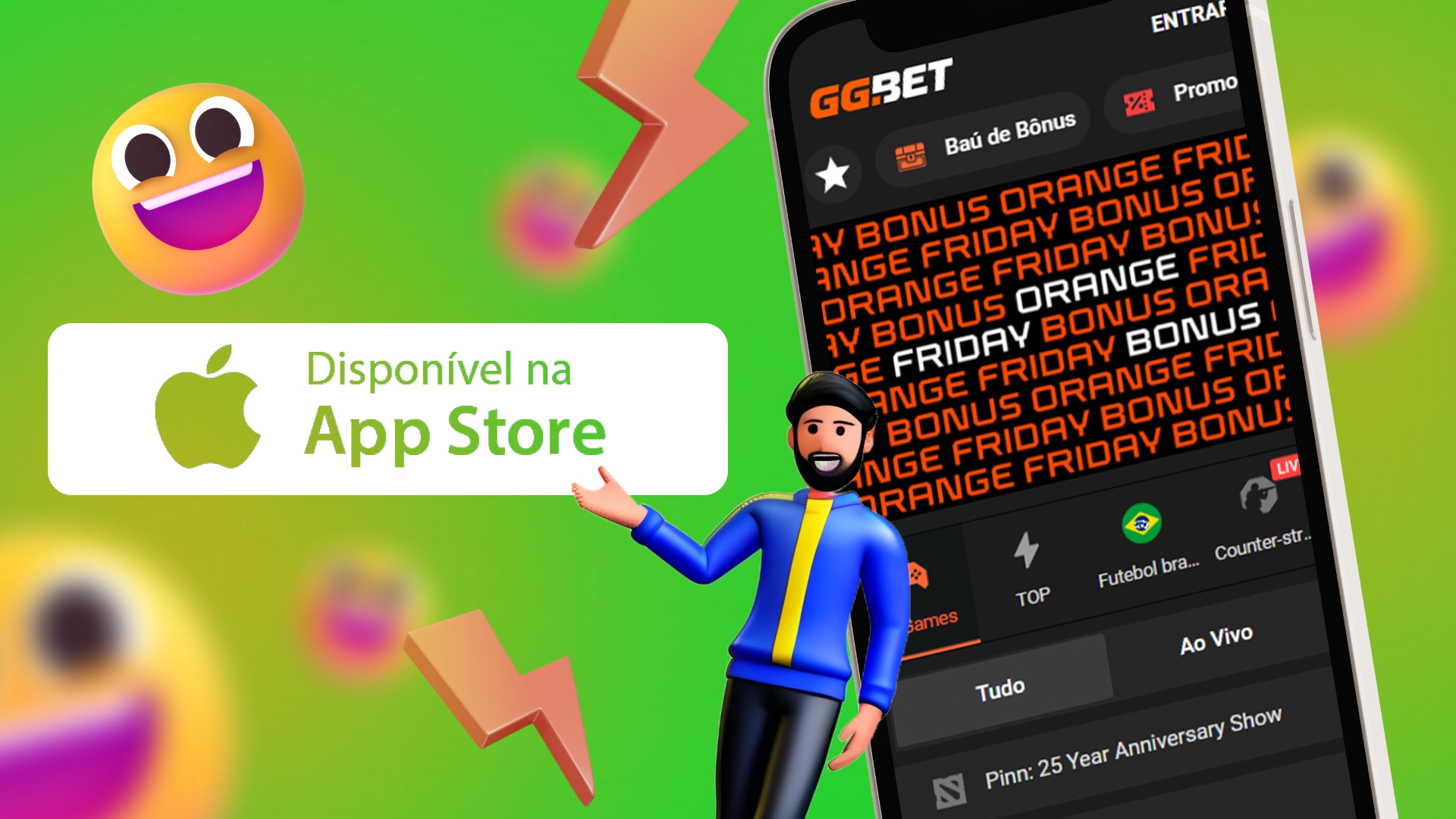 GGBet app para iOS é compatível com muitos dispositivos da Apple.